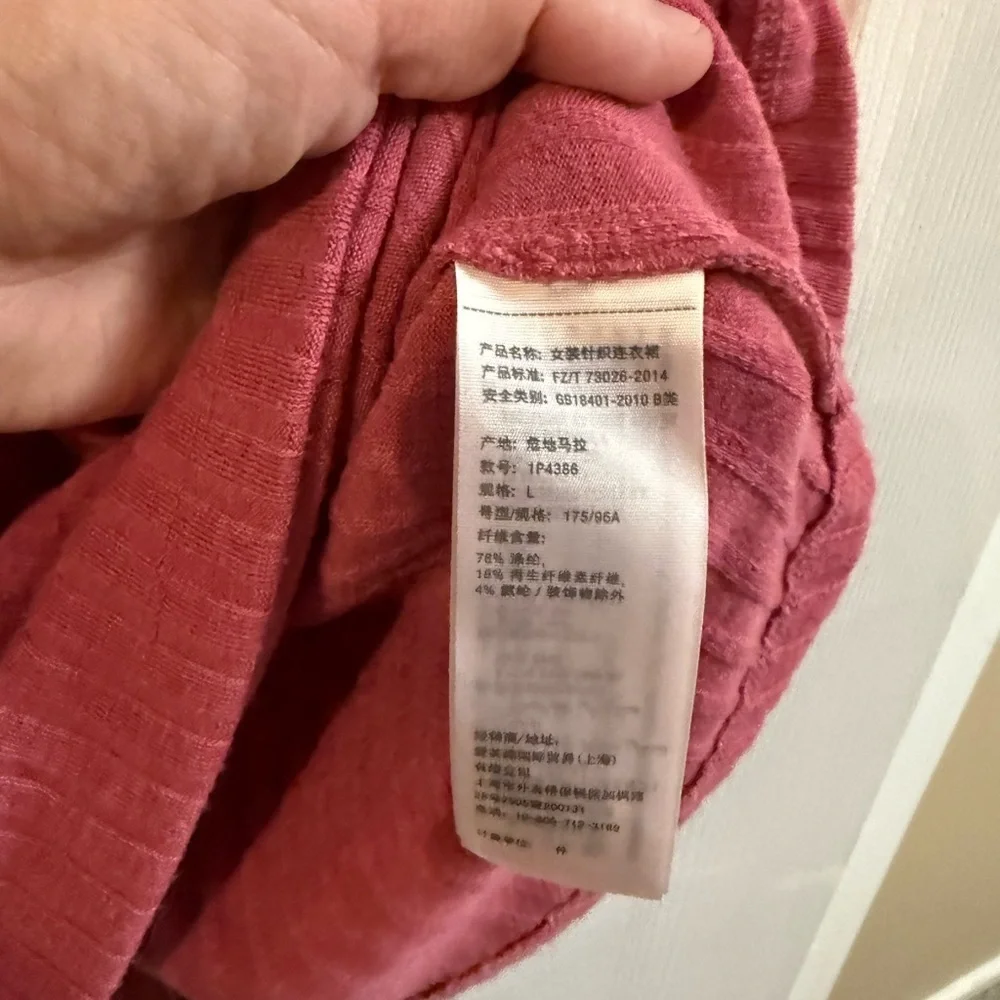 Abercrombie & Fitch Ribbed Mini Dress in Deep Pink - Picture 3 of 4